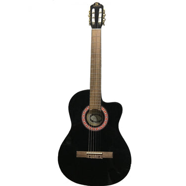 Guitarra Electroacustica Segovia Negra, Cg-2cebk